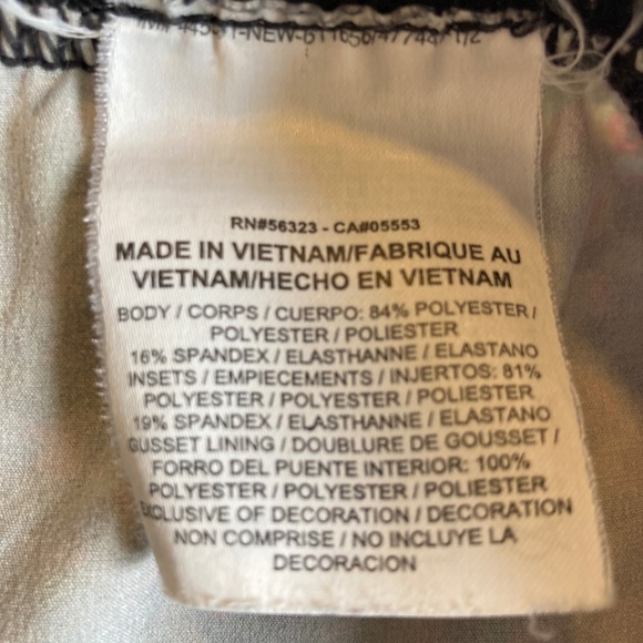 Nike Rainbow Polka Dot Mesh Leggings Medium - Picture 4 of 9